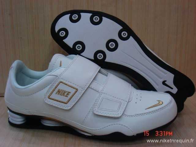 Nike Shox R3 Or Blanc